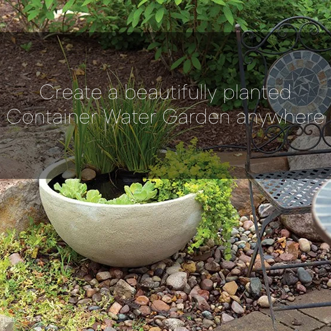 Aquascape Patio Pond