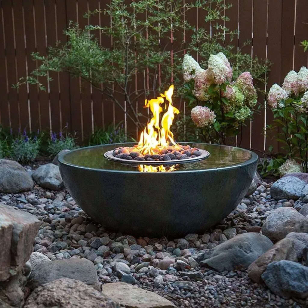 Aquascape Spillway Basin Fire Fountain